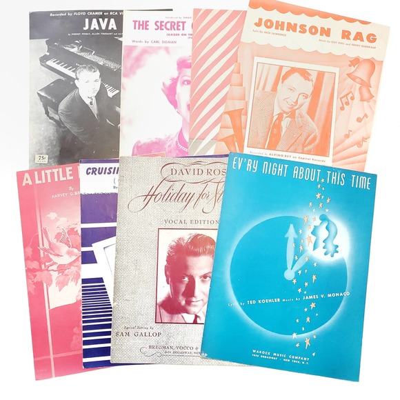 Vintage | Sheet Music From the 1940s & 1950s